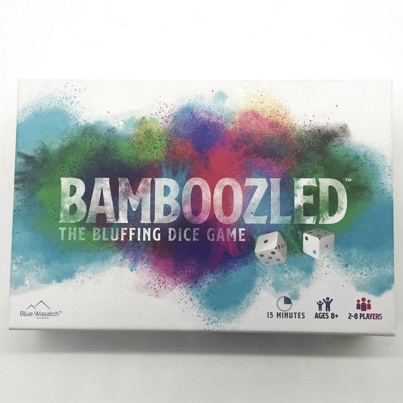 Bamboozled-Family Party Fun Dice Card Board Complete Game 2-8 Players Ages 8+ - Picture 1 of 5